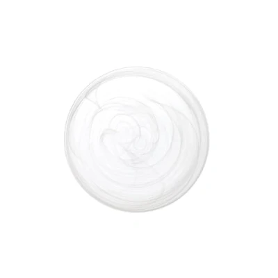 Afbeelding van H&amp;h set 6 piatti frutta alabastro in vetro bianco cm21