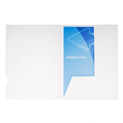 Afbeelding van Presentatiemap 20 st. chromolux glanzend 250g A4 Exacompta