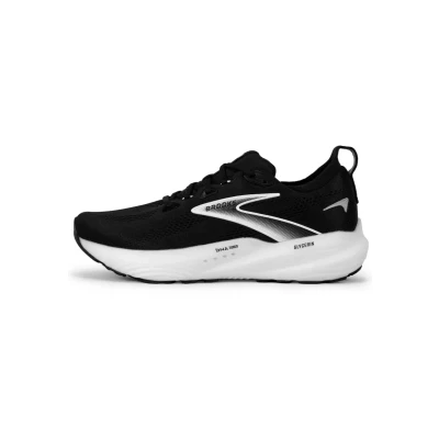 Afbeelding van Brooks Glycerin 22 Hardloopschoenen voor op de weg, Dames, Maat: 42, Black grey white Textiel
