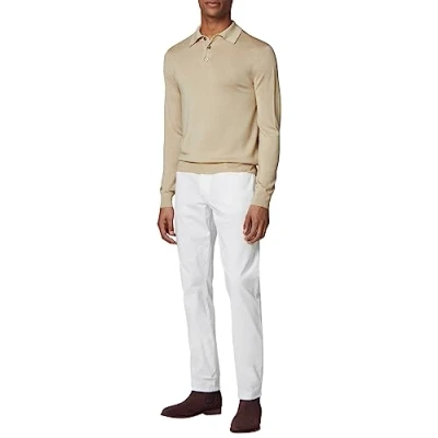 Afbeelding van Hackett London Heren CORE 5PKT Trinity broek, Wit (gebroken wit), 28W/28L, (Off White), 28W x 28L