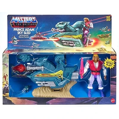 Afbeelding van Masters of the Universe Origins Luchtslee om strijdlustige MOTU verhalen te verzinnen en in heldhaftige standen zetten, cadeau voor kinderen vanaf 6 jaar, GPP30