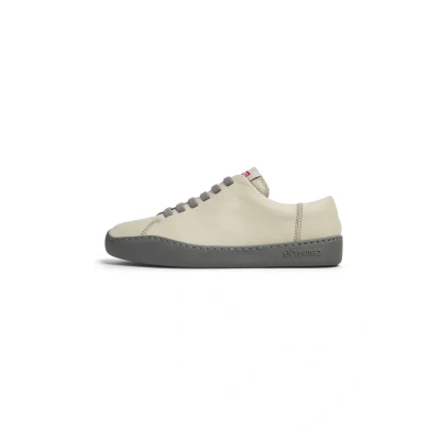 Afbeelding van Camper PEU Touring Sportieve veterschoenen pastellgrau, Dames, Maat: 37, Pastellgrau Leer