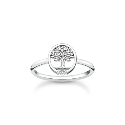 Afbeelding van Thomas Sabo Dames ring 925 sterling Zilver Zirkonia 54 32020602