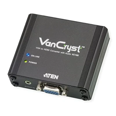 Afbeelding van ATEN AV Converter VC180 [VGA, Jackplug HDMI] 1920 x 1080 Pixel