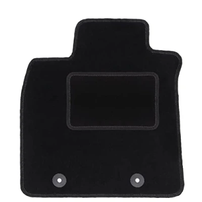 Afbeelding van Wielganizator Automat, geschikt voor Toyota Avensis III T27 combi, liftback, limousine 2009 2018, velours, autoaccessoires, voetmat, 1 delig, zwart
