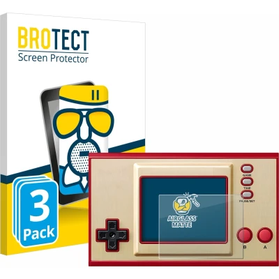 Afbeelding van BROTECT Screenprotector voor Nintendo Game &amp; Watch The Legend of Zelda Folie Beschermfolie Beschermglas matte (3 Stuks)