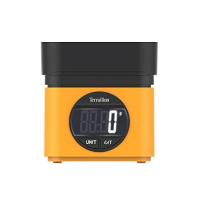 Afbeelding van Terraillon BA22 Mythic geel retro keukenweegschaal incl schaal