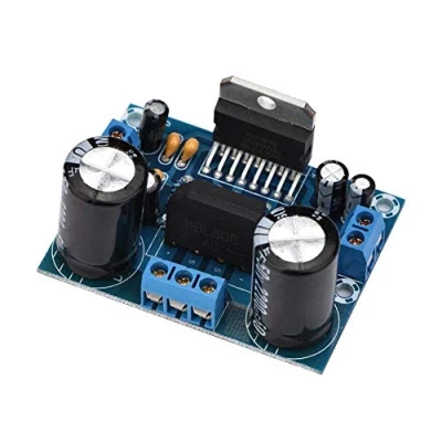 Afbeelding van Versterkerkaart, TDA7293 100 W digitale mono audioversterkerkaartmodule, dubbele AC12 32 V eindversterkerkaart, frequentiebereik 20 Hz tot kHz, 15 V/us conversieratio