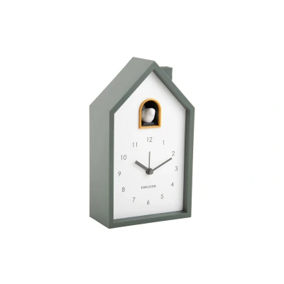 Afbeelding van Karlsson Wekker Modern Cuckoo Jungle groen