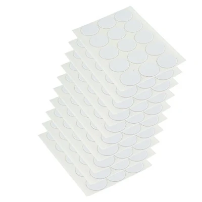 Afbeelding van Emuca Afdekplaatjes, zelfklevend, D. 20 mm, Wit, 150 st.