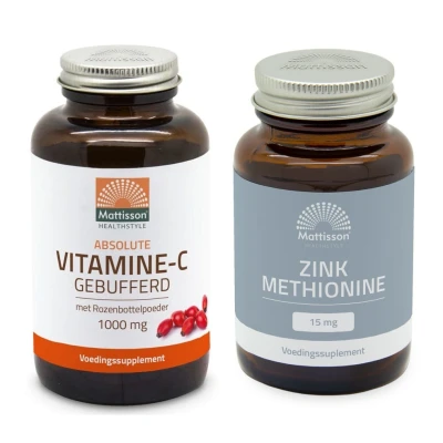 Afbeelding van Mattisson HealthStyle Vitamine C Gebufferd Capsules 90CP