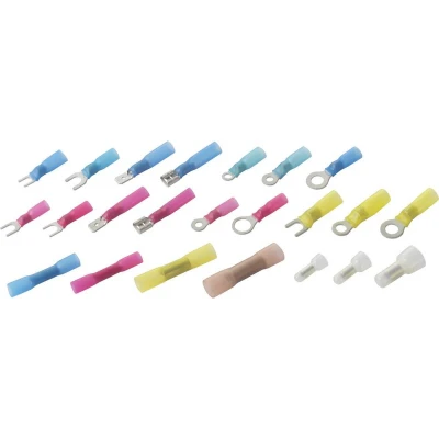 Afbeelding van TOOLCRAFT HJ540168BC A1A5 TO 7104990 Krimptangset 168 delig Krimpverbinders, Persverbinders 0.5 tot 8 mm² Incl. krimp assortiment met koffer,