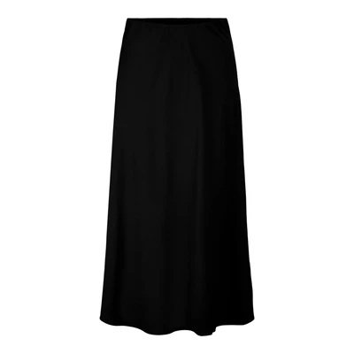 Afbeelding van pieces Midirok PCFRANAN HW MIDI SKIRT NOOS BC