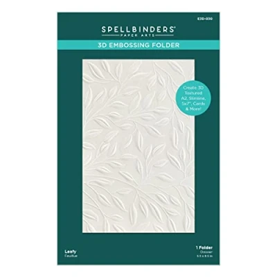 Afbeelding van Spellbinders 3D Embossing Folder Lommerrijk, Papier, Ondoorzichtig