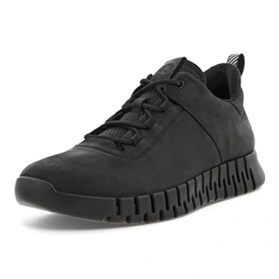 Afbeelding van ECCO Sneakers laag black, Heren, Maat: 40, Black Nubukleer