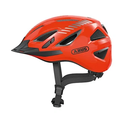 Afbeelding van Abus Urban I 3.0 Signal helm BikeTotaal.nl Oranje