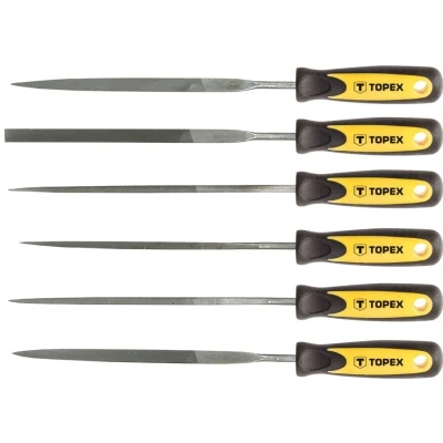 Afbeelding van Naaldvijlen set 140 x 3mm 6 stuks