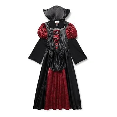 Afbeelding van Boland Kostuum Vampire queen (4 6 jr) Kinderen Vampier Halloween verkleedkleding