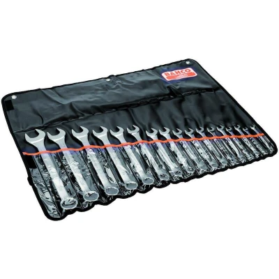 Afbeelding van Bahco ringsteeksleutelset 17 dlg 111M/17TL