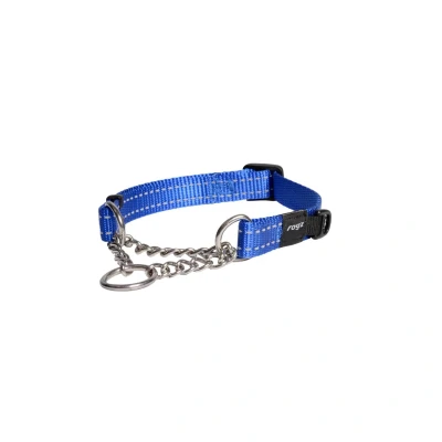 Afbeelding van Rogz Utility Sliphalsband Ketting Blauw Hondenhalsband 45 70x2.5 cm