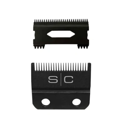 Afbeelding van Stylecraft Fade Black Diamond Carbon DLC Mes + Shallow voor Tondeuse, Vervangmes Clipper, Origineel Accessoire, Compatibel met Gamma+ en