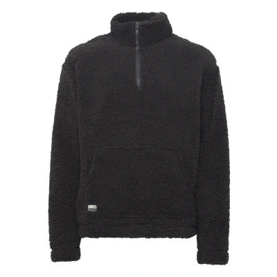 Afbeelding van 11 Project Prdenes Zipper Troyer Fleece trui, Heren, Maat: Large, Forged iron