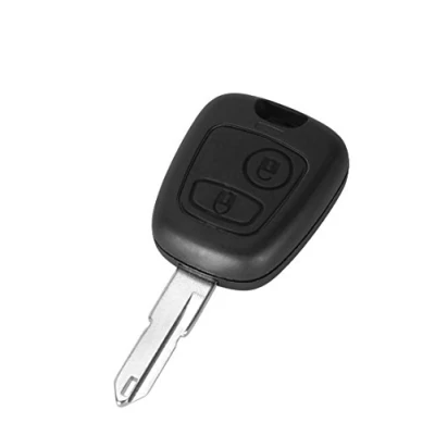 Afbeelding van PHONILLICO Beschermhoes voor Cle Peugeot 106 206 206CC 206SW 306 307 406 Citroen Berlingo Picasso Saxo Xsara Plip afstandsbediening 2 toetsen