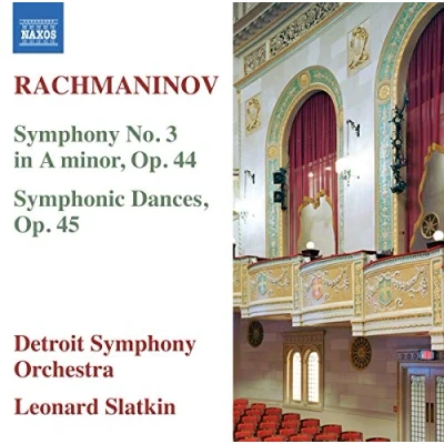 Afbeelding van Detroit Symphony Orchestra, Leonard Slatkin Rachmaninov: No.3/Symphonic Dances Op.45 (CD)