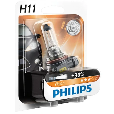 Afbeelding van Philips H11 Vision 55W 12V 12362PRB1 Autolamp