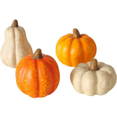 Afbeelding van Boltze Home Decoratieset pompoen 4 delig