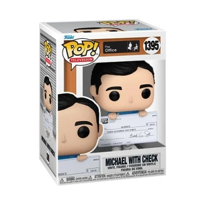 Afbeelding van The Office Funko Pop Vinyl: Michael with Check