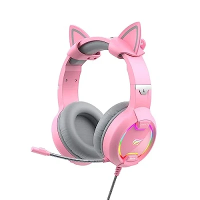 Afbeelding van HAVIT CAT EAR RGB GAMING KOPTELEFOON