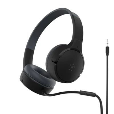 Afbeelding van Headphones with Microphone Belkin AUD004BTBK Black