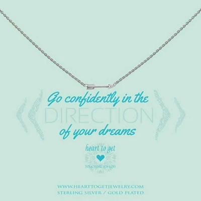 Afbeelding van Heart to Get S Arrow Silver Ketting N249SAR15S