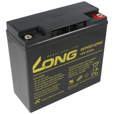 Afbeelding van Accu voor alarmsystemen 12 volt 22 Ah 181x76 x167mm, M6 binnendraad