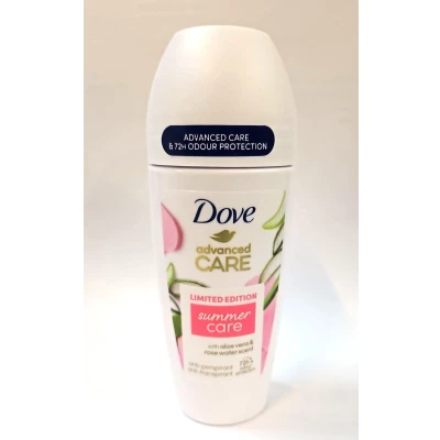 Afbeelding van 6x DOVE Deodorant Advanced Care &quot;Summer Care&quot; Roll on 50 ml