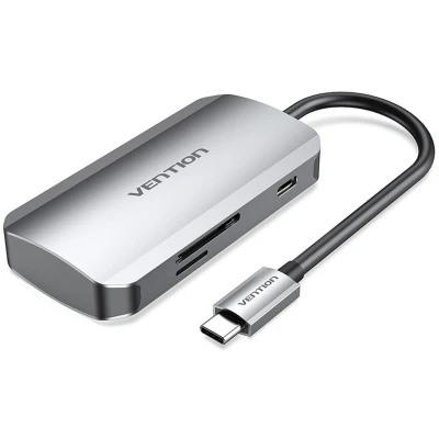 Afbeelding van Hub USB Vention TNHHB Grijs (1 Stuks)