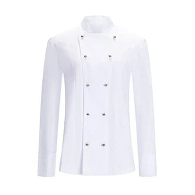 Afbeelding van MISEMIYA Koksjas voor dames Uniformen Chef keukenjas Ref. 848, Kokjassen 848 wit, S