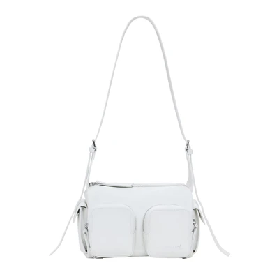 Afbeelding van Desigual Small WITH Pockets Schoudertas, Dames, Maat: One Size, White