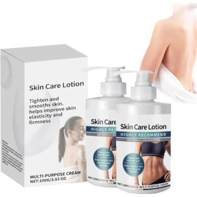 Afbeelding van 2 Pcs Skin Care Lotion Restore Elasticity, Coolord Luxelift Firming Youth Butter, Tightening Cellulite Body Lotion, Cream for Loose, Sagging