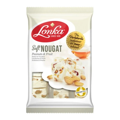 Afbeelding van Lonka Peanuts &amp; Fruits 12x220g