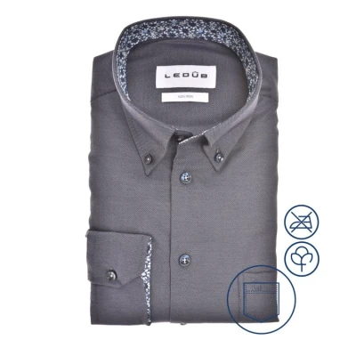 Afbeelding van Ledub Business hemd lange mouw Grijs LE24250 MFN 5 0142653/250 190 000 Maat 39