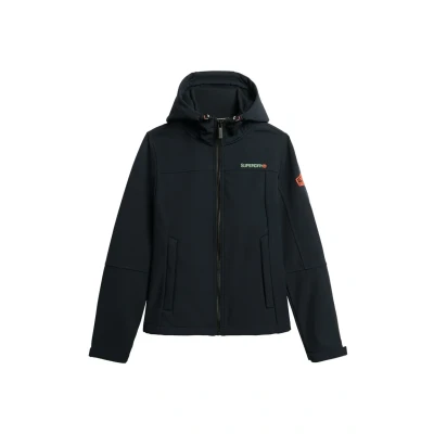 Afbeelding van Superdry Vrouwen Klassieke Trekker jas met Capuchon Blauw Grootte: 36