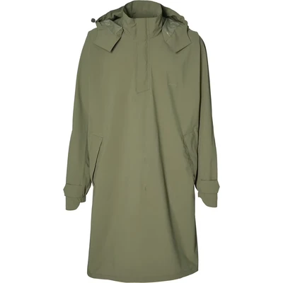 Afbeelding van Basil poncho Mosse unisex Olive Green XL XXL