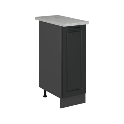 Afbeelding van Vicco Apothekerskast R Line, antraciet landhuis, 30 cm AP marmer