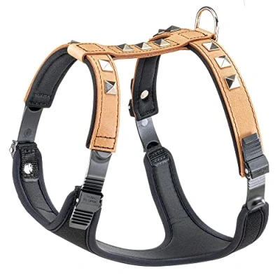 Afbeelding van Ferplast Giotto Luxor Hond Harnas, Medium, Beige