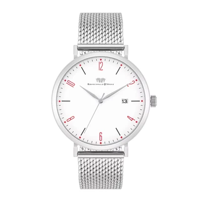Afbeelding van Rhodenwald &amp; Söhne Horloge, Heren, Maat: One Size, Silver coloured