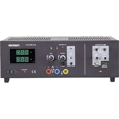 Afbeelding van VOLTCRAFT VLP 1405 USB Labvoeding, regelbaar 0 40 V 0.01 5 A 233 W OVP Aantal uitgangen: 3 x