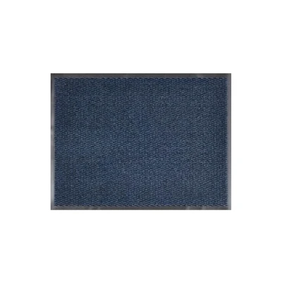 Afbeelding van andiamo deurmat Easy vuilvangmat voor de ingang van het huis flexibel inzetbaar als binnen, in overdekte buitenruimte of schoenmat 80 x 120 cm blauw