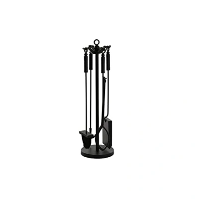 Afbeelding van Gerei voor de haard DKD Home Decor Staal (19 x 19 70 cm)